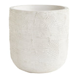 Greta Textured Concrete Pot By Accent Decor