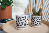 Sundae Ceramic Pots By Accent Decor
