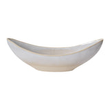 Carys Reactive Glaze Ceramic Boat-Shaped Vessels By Accent Decor