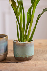 Caribe Reactive Glaze Ceramic Pots By Accent Decor