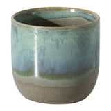 Caribe Reactive Glaze Ceramic Pots By Accent Decor