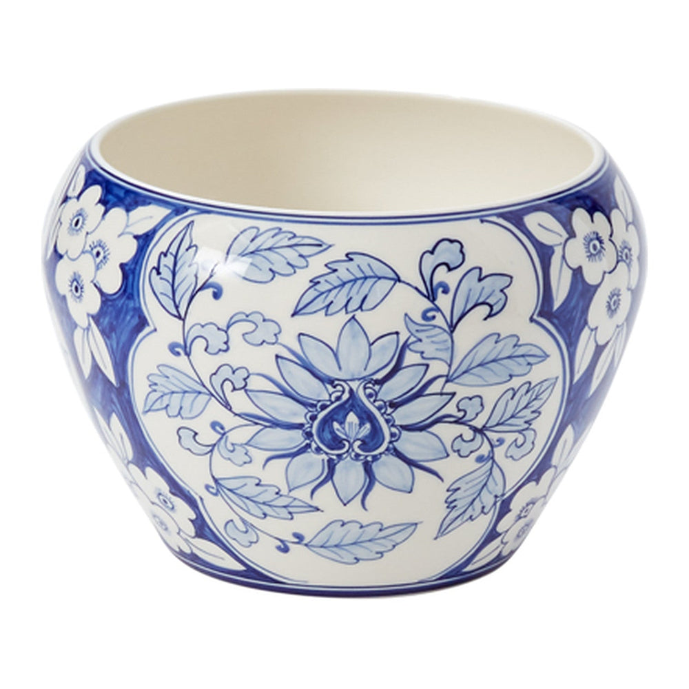 Elodie Hand-Painted Glossy Decorative Vessels By Accent Decor