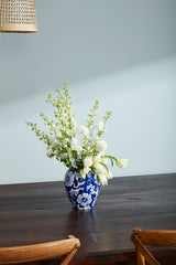 Elodie Hand-Painted Glossy Decorative Vessels By Accent Decor