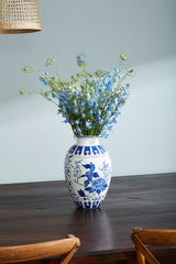 Elodie Hand-Painted Glossy Decorative Vessels By Accent Decor