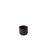 Kendall Ceramic Decorative Vessels By Accent Decor - Pot 2.5" x 2" / Black