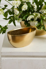 Gold Metta Boat-Shaped Vessels By Accent Decor