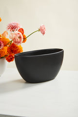 Metta Ceramic Boat-Shaped Vessels By Accent Decor