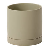 Romey Neutral with Saucer Matte Ceramic Pots By Accent Decor