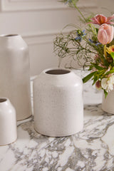 Flynn Speckled Ceramic Bud Vases By Accent Decor