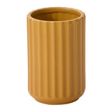 Beam Ribbed Matte Vases By Accent Decor
