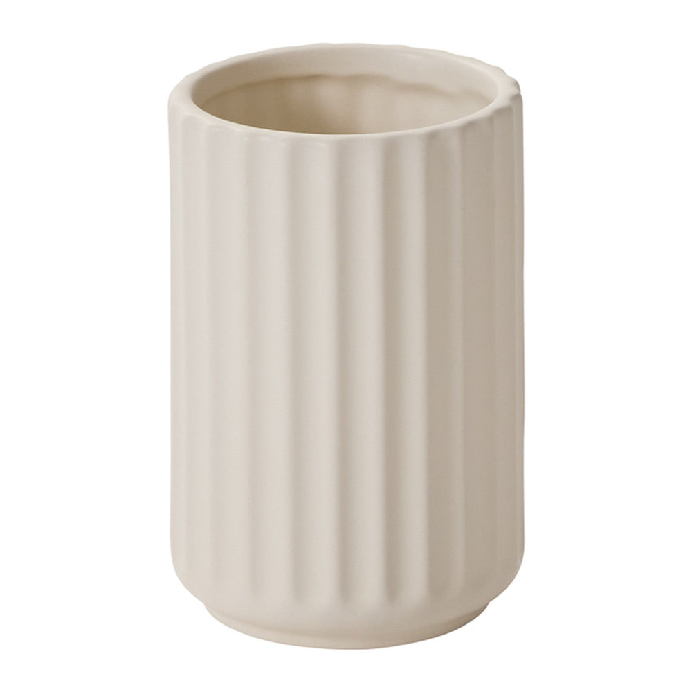 Beam Ribbed Matte Vases By Accent Decor