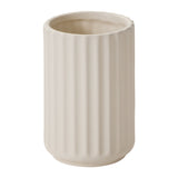 Beam Ribbed Matte Vases By Accent Decor