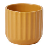 Beam Ribbed Matte Pots By Accent Decor