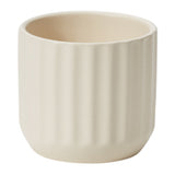 Beam Ribbed Matte Pots By Accent Decor