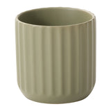 Beam Ribbed Matte Pots By Accent Decor