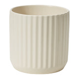 Beam Ribbed Matte Pots By Accent Decor