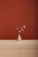 Coral Eleanor Hand-Painted Ceramic Vases By Accent Decor