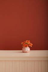 Coral Eleanor Hand-Painted Ceramic Vases By Accent Decor