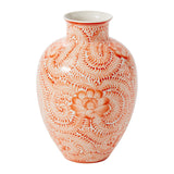 Coral Eleanor Hand-Painted Ceramic Vases By Accent Decor