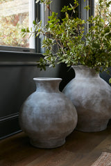 Medersa Hand-Painted Ceramic Vase By Accent Decor