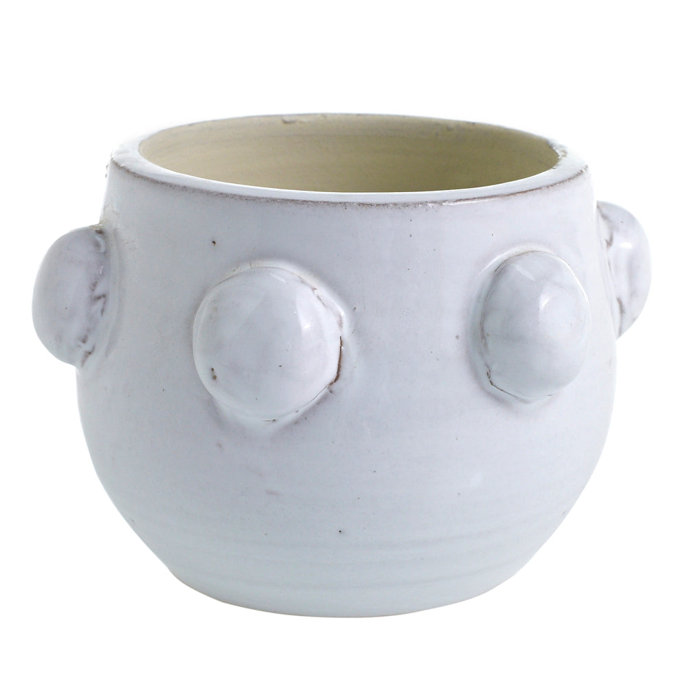 Fem Rosa Ceramic Pots By Accent Decor - 5" x 3.5"