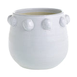 Fem Rosa Ceramic Pots By Accent Decor - 10.5" x 9"