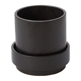 Claxton with Saucer Speckled Footed Pots By Accent Decor