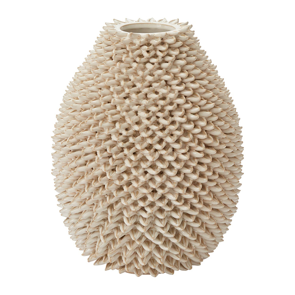 Ismene Textured Sculptural Vases By Accent Decor