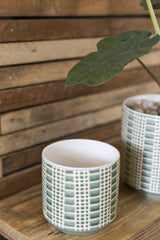 Zati Ceramic Pots By Accent Decor