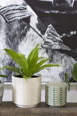 Zati Ceramic Pots By Accent Decor