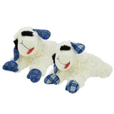 Multipet Lamb Chop Hanukkah Plush Dog Toy - 10.5"
