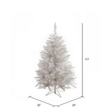 Vickerman Sparkle White Spruce Artificial Christmas Tree
