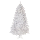 Vickerman Sparkle White Spruce Artificial Christmas Tree, 5.5', Unlit