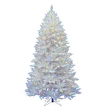 Vickerman Sparkle White Spruce Artificial Christmas Tree, 5.5', Multi-Colored Mini Light