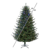 Vickerman Itasca Frasier Artificial Christmas Tree, 4.5' x 41", Color Changing 3mm LED
