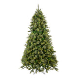 Vickerman Cashmere Pine Artificial Christmas Tree, 4.5', Warm White Mini Light