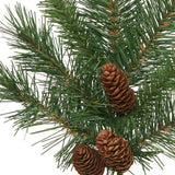 Vickerman Artificial Cheyenne Pine Swag with Pinecones