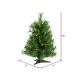 Vickerman Cheyenne Pine Artificial Tabletop Tree