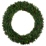 Vickerman Artificial Cheyenne Pine Wreath, 60", Unlit