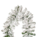 Vickerman Artificial Flocked Alaskan Garland
