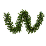 Vickerman Douglas Fir Artificial Garland, 9' x 12", Warm White Mini Light