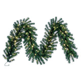 Vickerman Douglas Fir Artificial Garland, 9' x 14", Warm White Mini Light