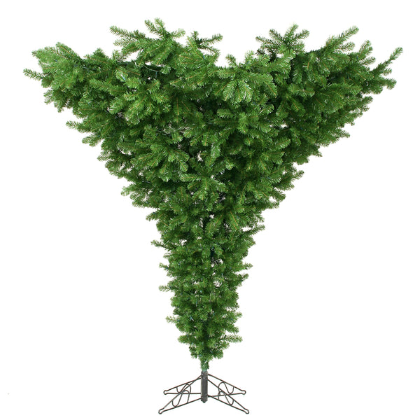 Vickerman Vickerman Green Unique Artificial Upside Down Tree