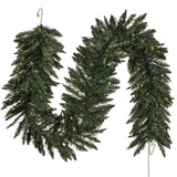 Vickerman Artificial Camdon Fir Garland, 9' x 16", Warm White Mini Light