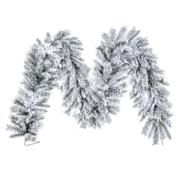 Vickerman Vickerman Flocked Utica Fir Artificial Garland (Multiple Sizes Available)