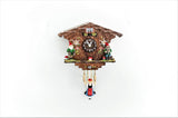 Hermle Annaliesse Black Forest Swinging Girl Quartz Cuckoo Clock, 56000