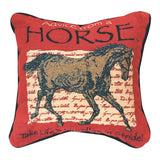 Advice From A... Word Throw Pillow 12" x 12" By Your True Nature