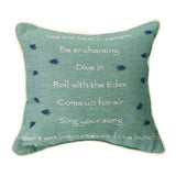Advice From A... Word Throw Pillow 12" x 12" By Your True Nature