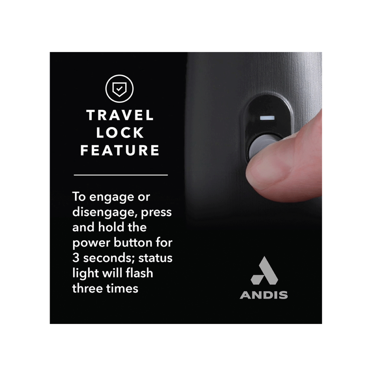 Andis The New BeSPOKE Cordless Clipper with 2 Batteries (Open Box)