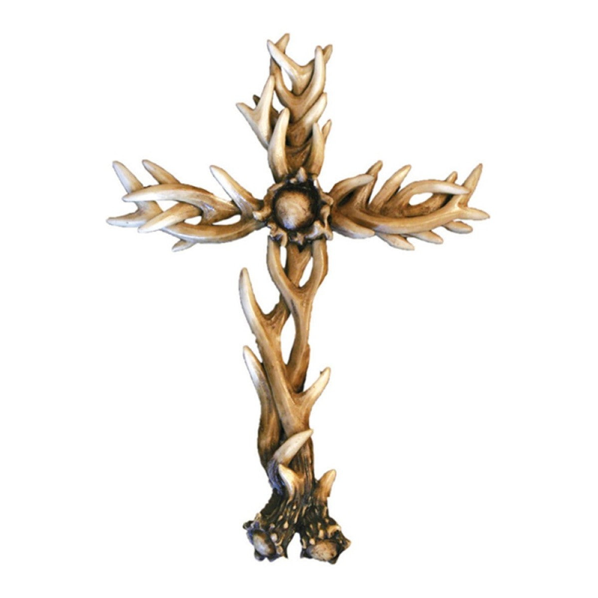 Antler Lodge Antler Wall Cross By Manual Woodworkers & Weavers